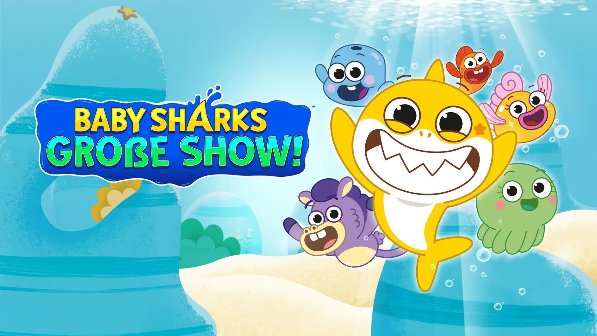 Baby Sharks große Show — Cover der Produktion (Paramount+)