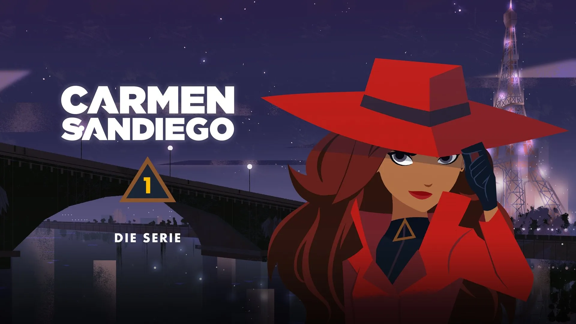 Carmen Sandiego — Cover der Produktion (Netflix)