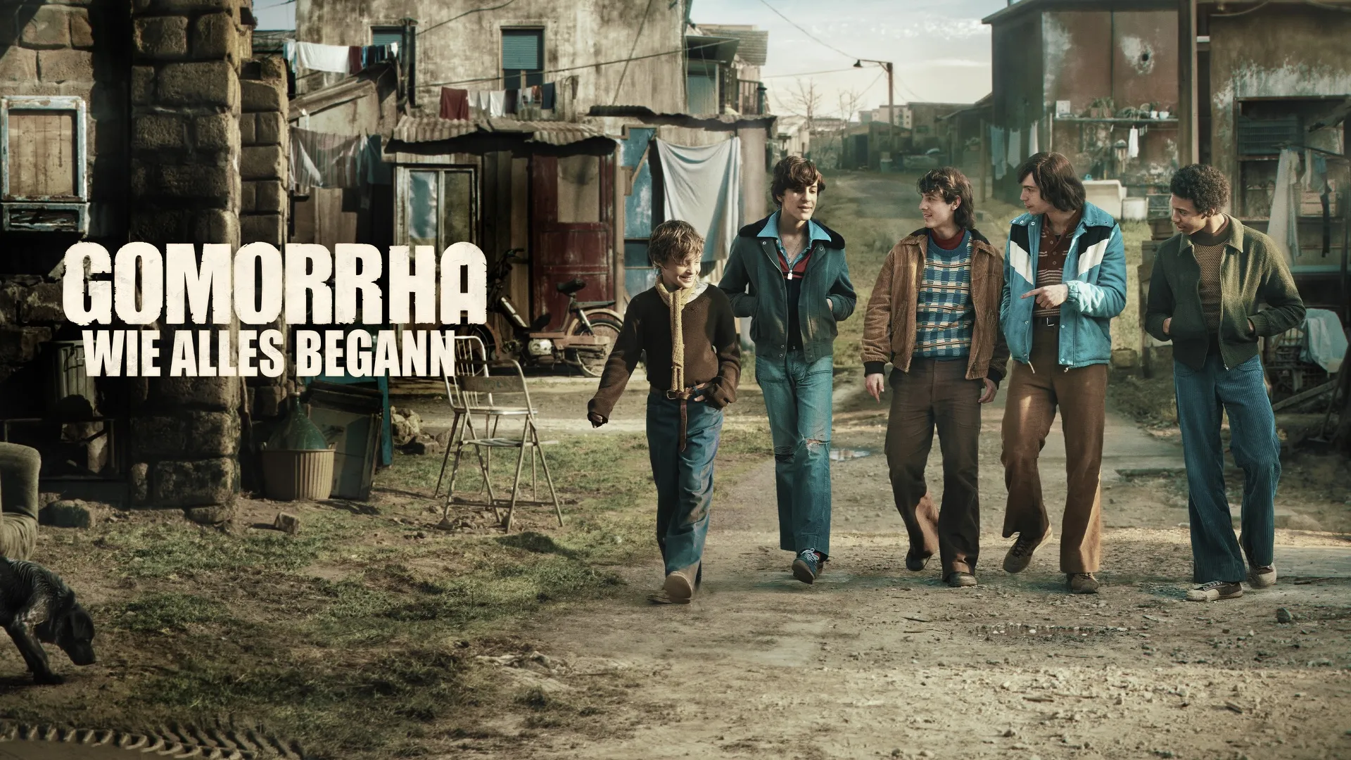 Gomorrha – Wie alles begann — Cover der Produktion (HBO Max)