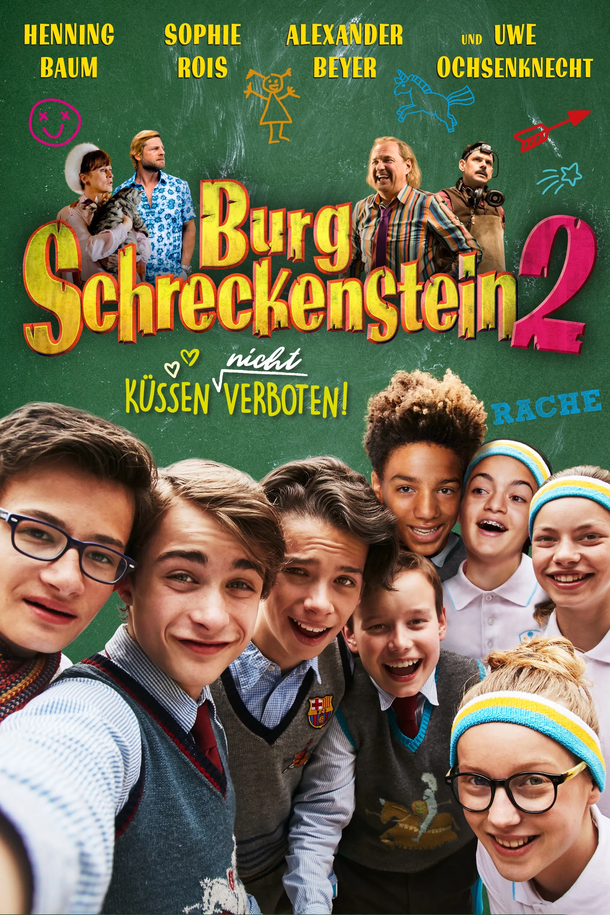 Kinoplakat: Burg Schreckenstein 2